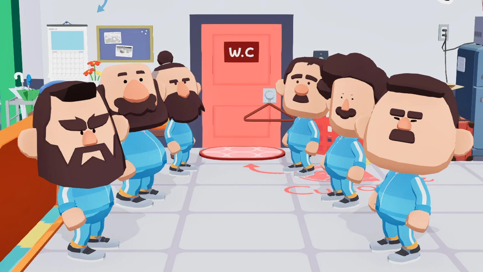 ゲームに登場する様々なタイプのおじさんキャラクターたち