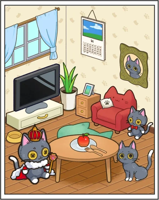 『マロンと休日2』のゲーム内にあるマロン推し部屋