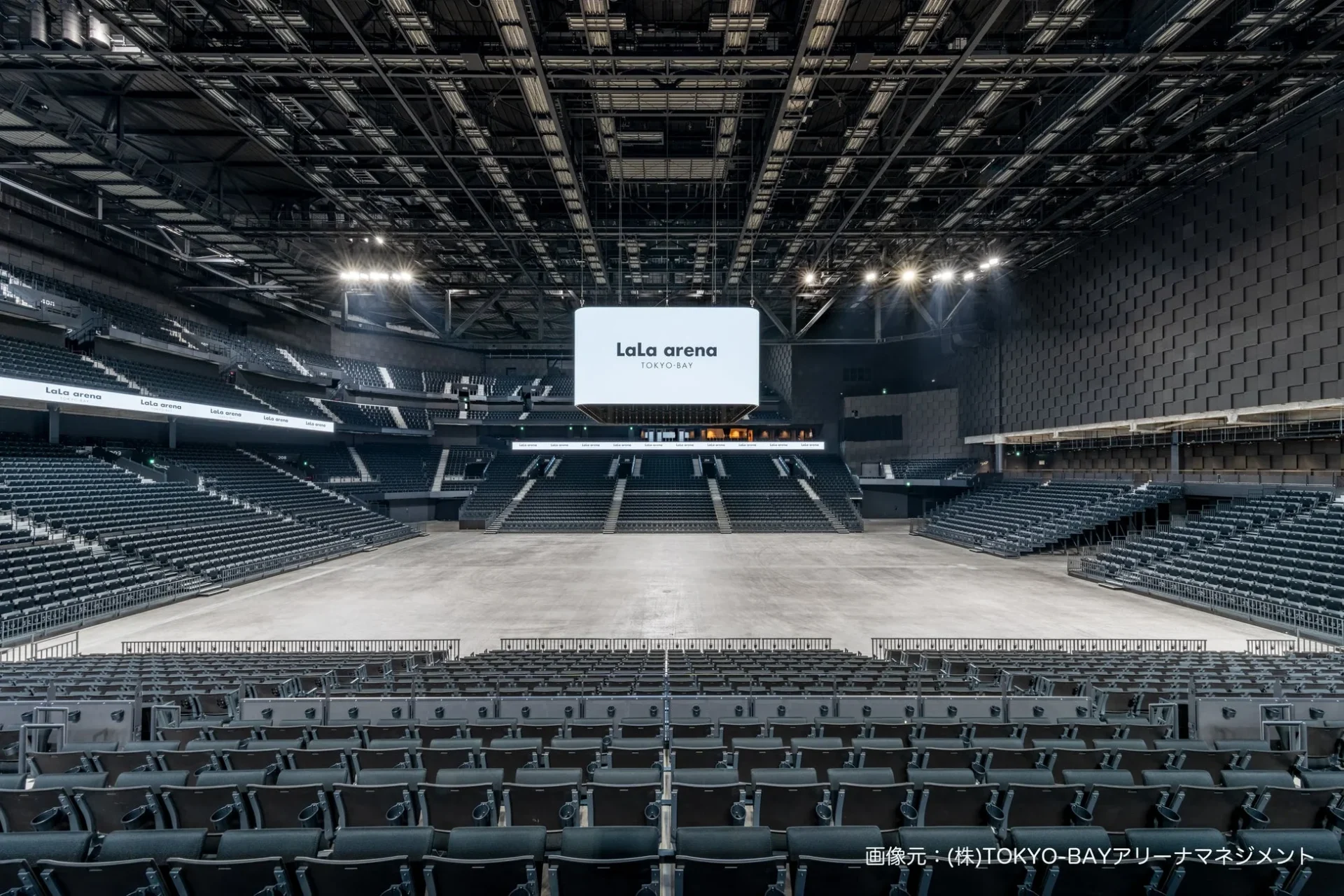 LaLa arena TOKYO-BAY（ららアリーナ 東京ベイ）アリーナ内部