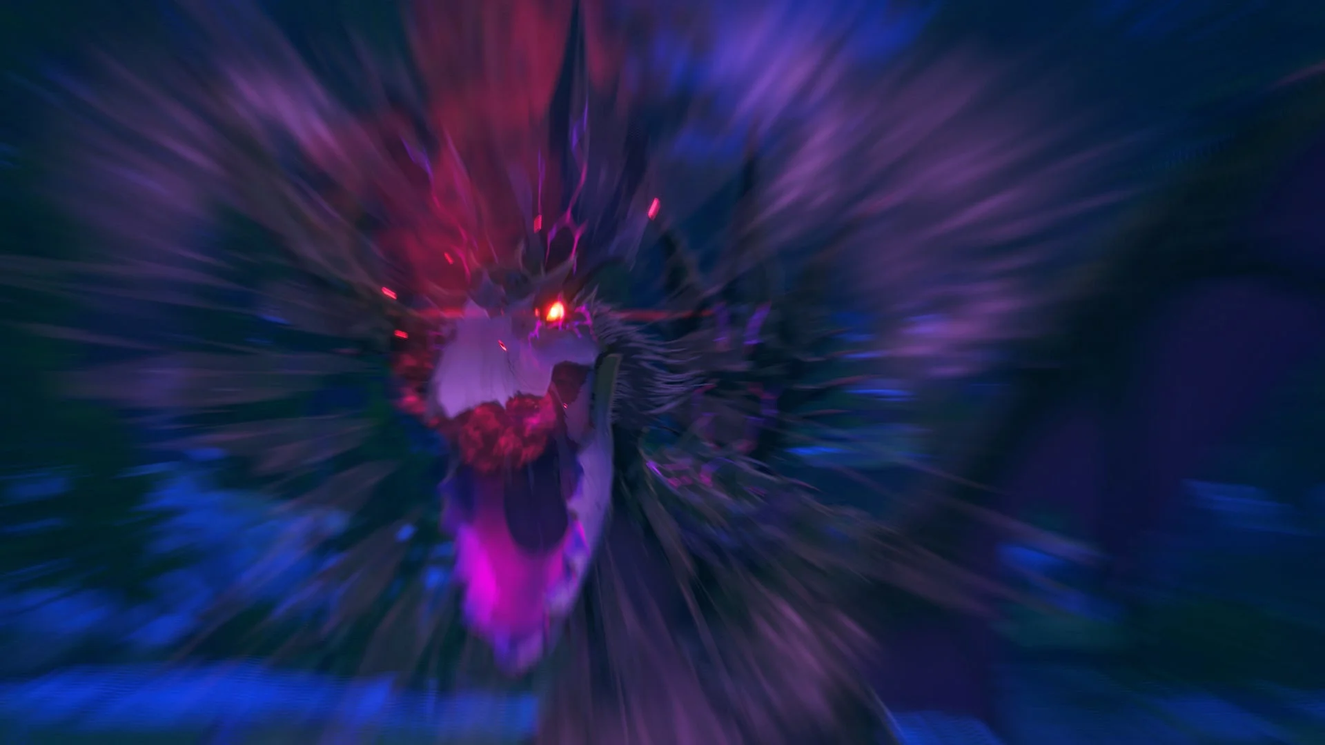 紅紫の紋様が特徴的な侵獣イャンガルルガ