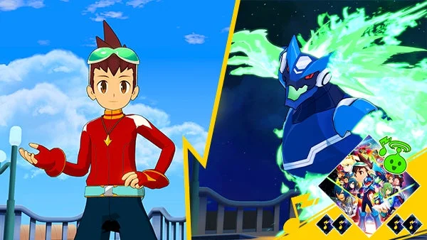 流星のロックマン 予約特典の待ち受けキャラクター