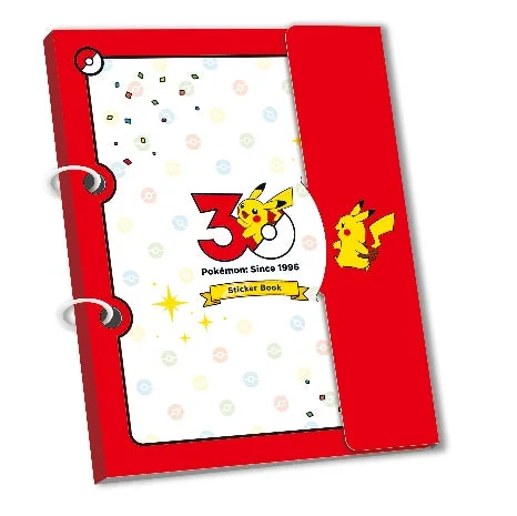 5000円購入でプレゼントされるオリジナルシール帳のイメージ。