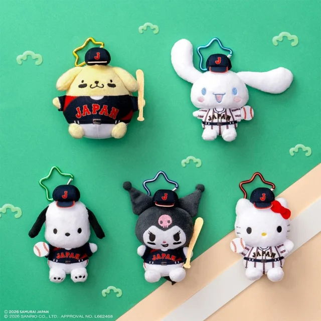 C賞 カラビナ付きマスコット プレイヤーver. 5種