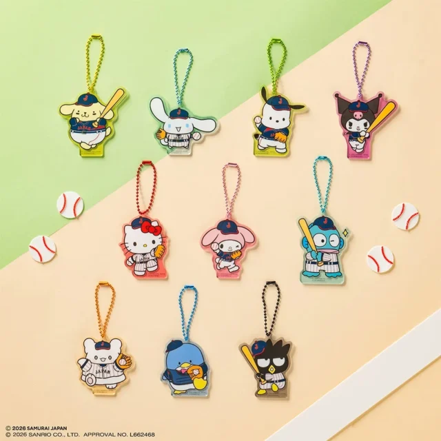 F賞 アクリルキーホルダー 10種