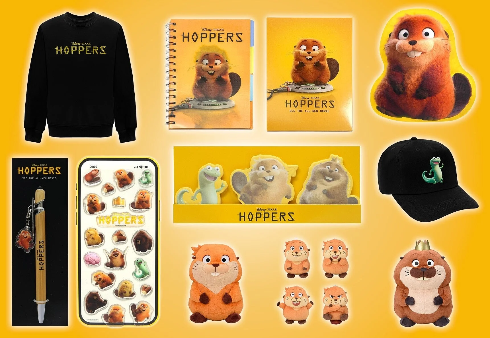 映画『私がビーバーになる時』のキャンペーン景品オリジナルグッズ一覧。