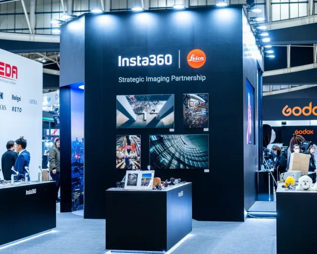 CP+2026のInsta360ブース全景