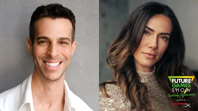 Future Games Showの司会を務めるシャイ・マセソンとデヴォラ・ワイルド