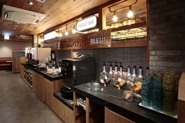 牛角専門店のドリンク・ソフトクリーム食べ放題