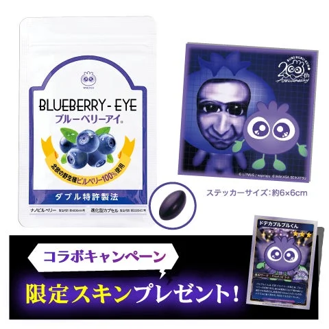 ブルーベリーアイ青鬼セットの商品内容