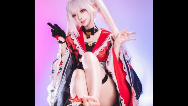 セクシーな火花が炸裂！　兎団子、『崩壊：スターレイル』火花のコスプレ写真を公開