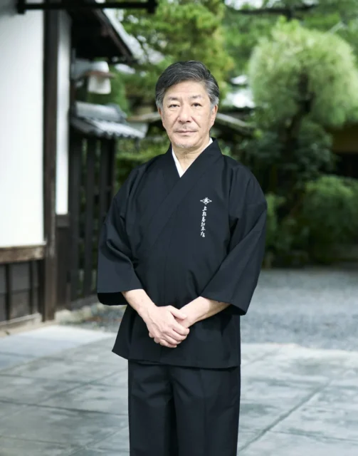 「上林春松本店」代表 上林春松氏のポートレート