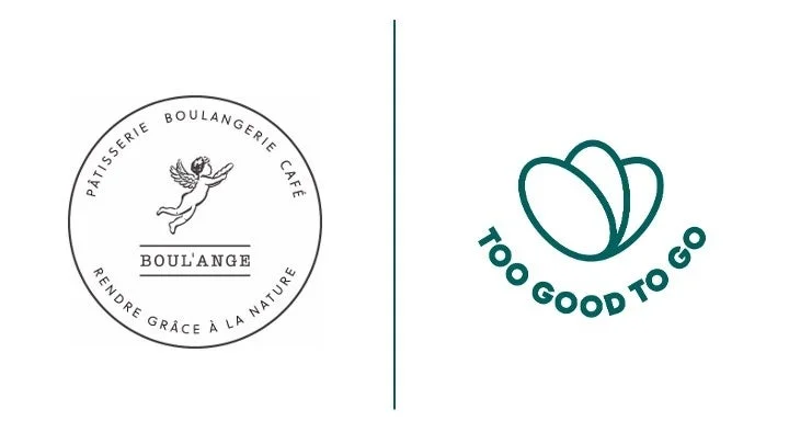 ブールアンジュとToo Good To Goのロゴ