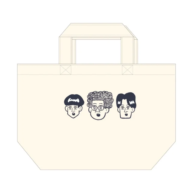 板橋ハウスのキャラクターがデザインされたランチトート