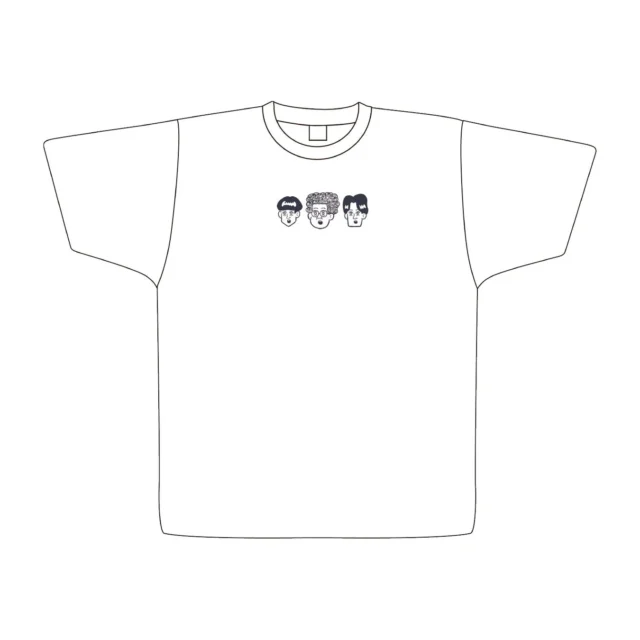 板橋ハウスのキャラクターが胸元にデザインされたTシャツ