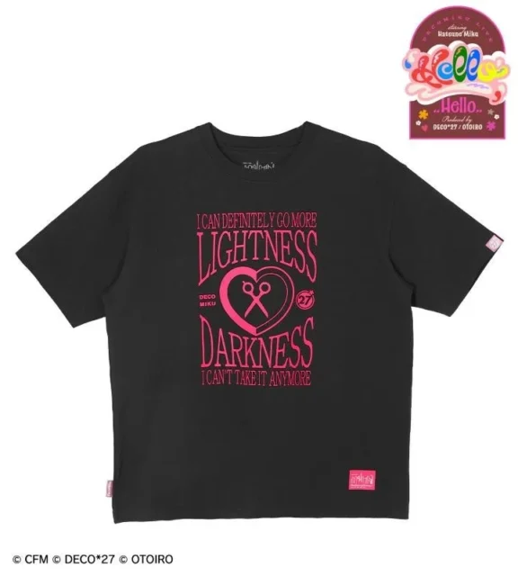 デコミクLIVE×Manhattan PortageコラボのTシャツ。ライトネスとダークネスのデザイン。