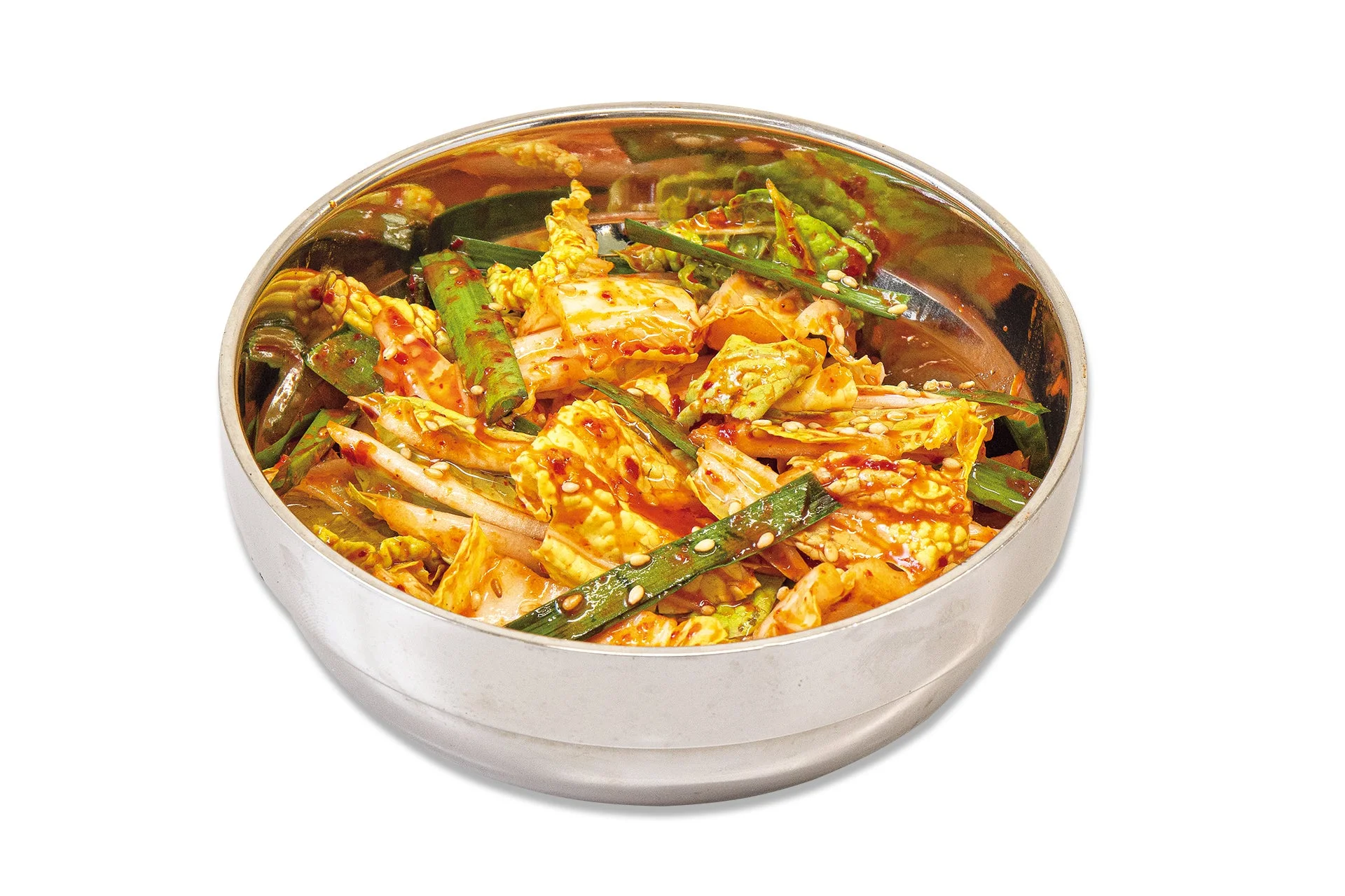 シャキシャキ瑞々しいサラダ感覚のじゅうじゅうカルビの生白菜キムチ