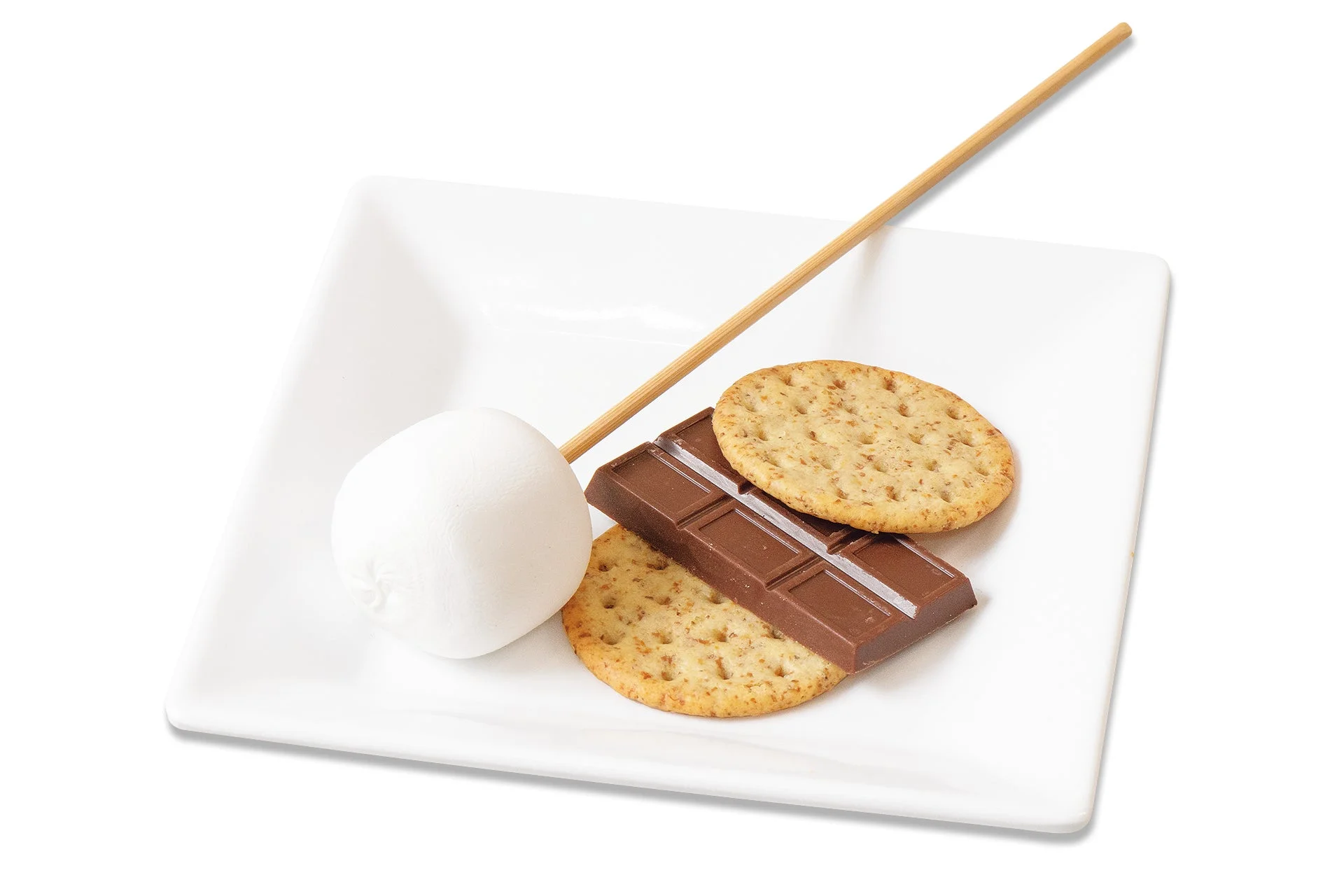 自分で作って楽しめる体験型デザート、じゅうじゅうカルビのスモアサンド材料