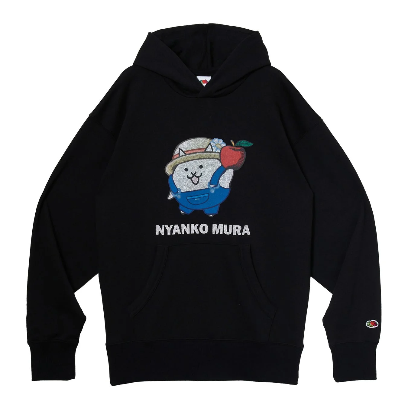 にゃんこ村コラボデザインのスウェットパーカー