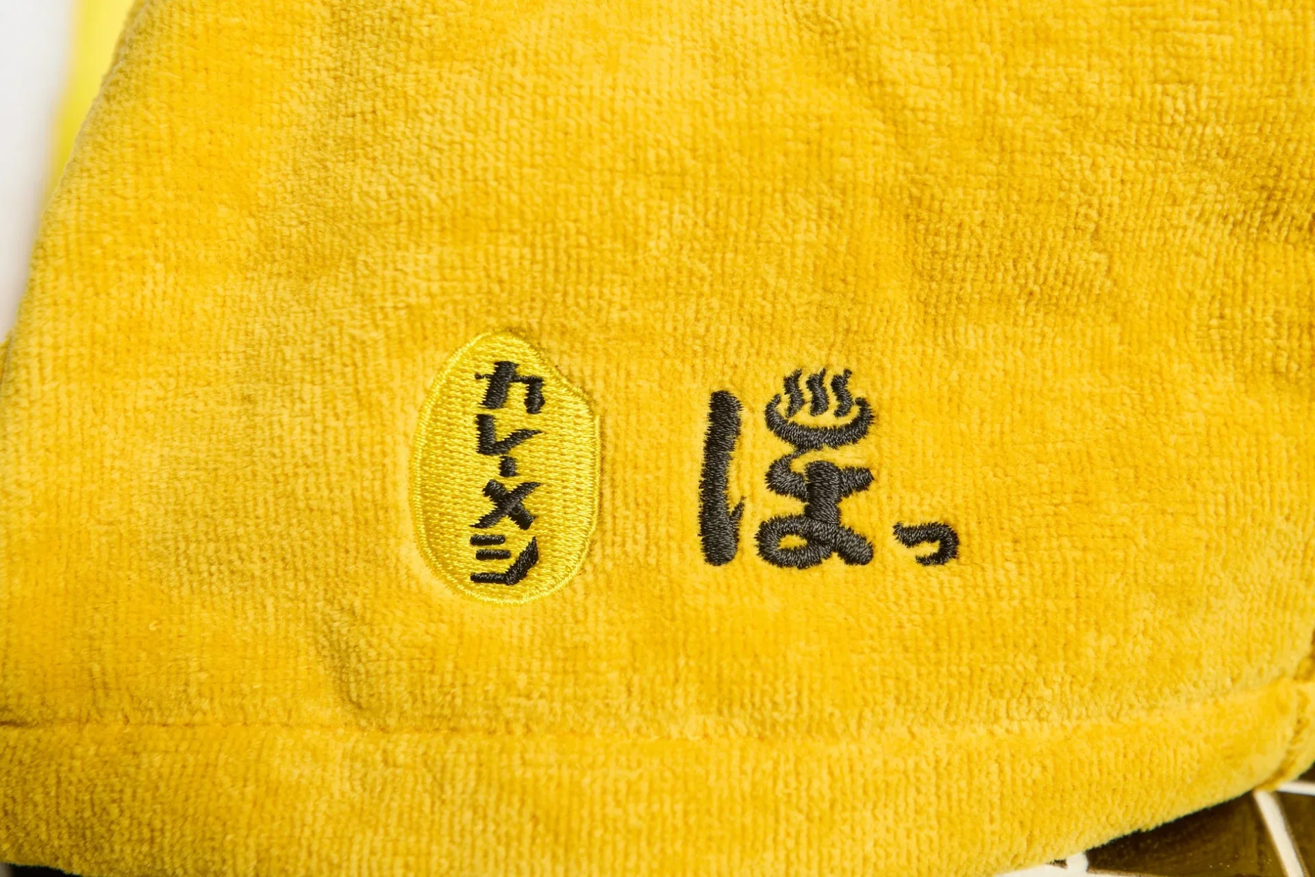 「日清カレーメシ×堀田湯」コラボサウナハットのロゴ