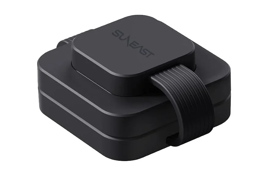 SUNEAST 3in1ワイヤレス充電器のブラックモデルを折りたたんだ状態