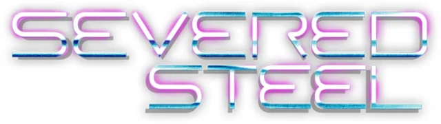 『Severed Steel』のタイトルロゴ。