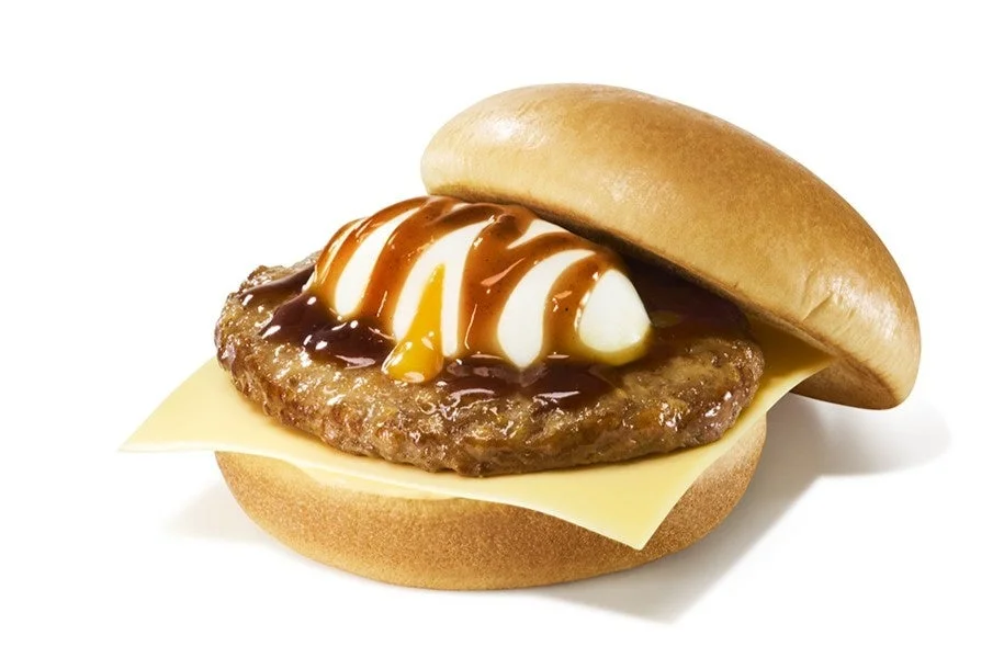 朝食時間帯限定「朝モス」リニューアルで新発売の朝のとろったまチーズバーガー～テリヤキソース～