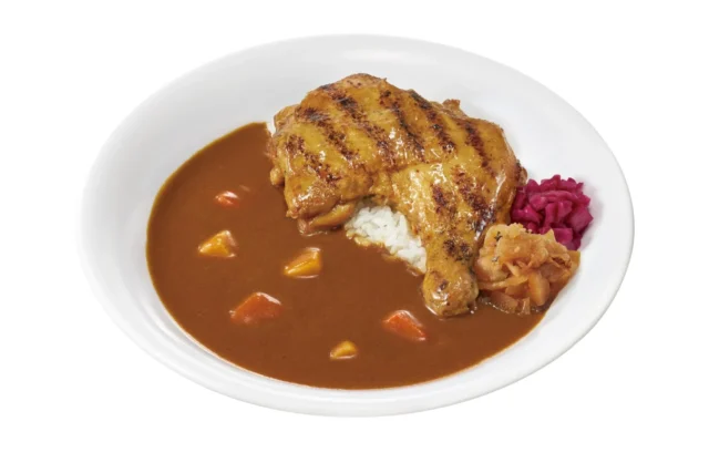 すき家の期間限定商品『炭火焼きほろほろチキンカレー』の並盛