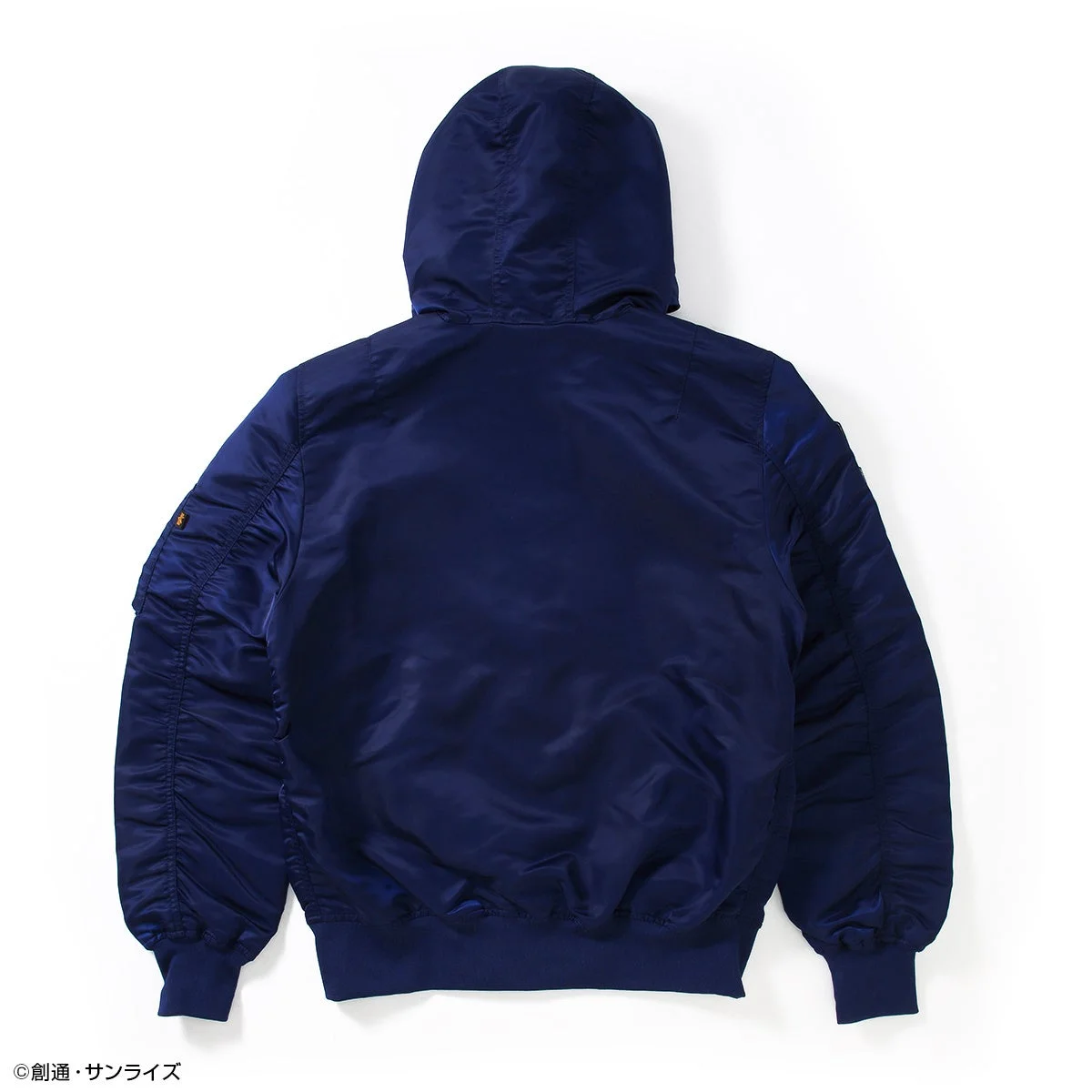STRICT-G ALPHA『機動戦士ガンダム 逆襲のシャア』L2B HOODED GEN II FLIGHT JACKET アムロ・レイ モデル背面