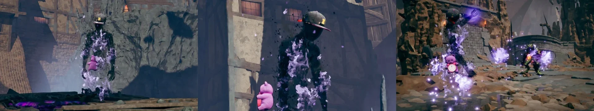 「ウィルオーウィスプスタイル」のデイビィと戦闘画面