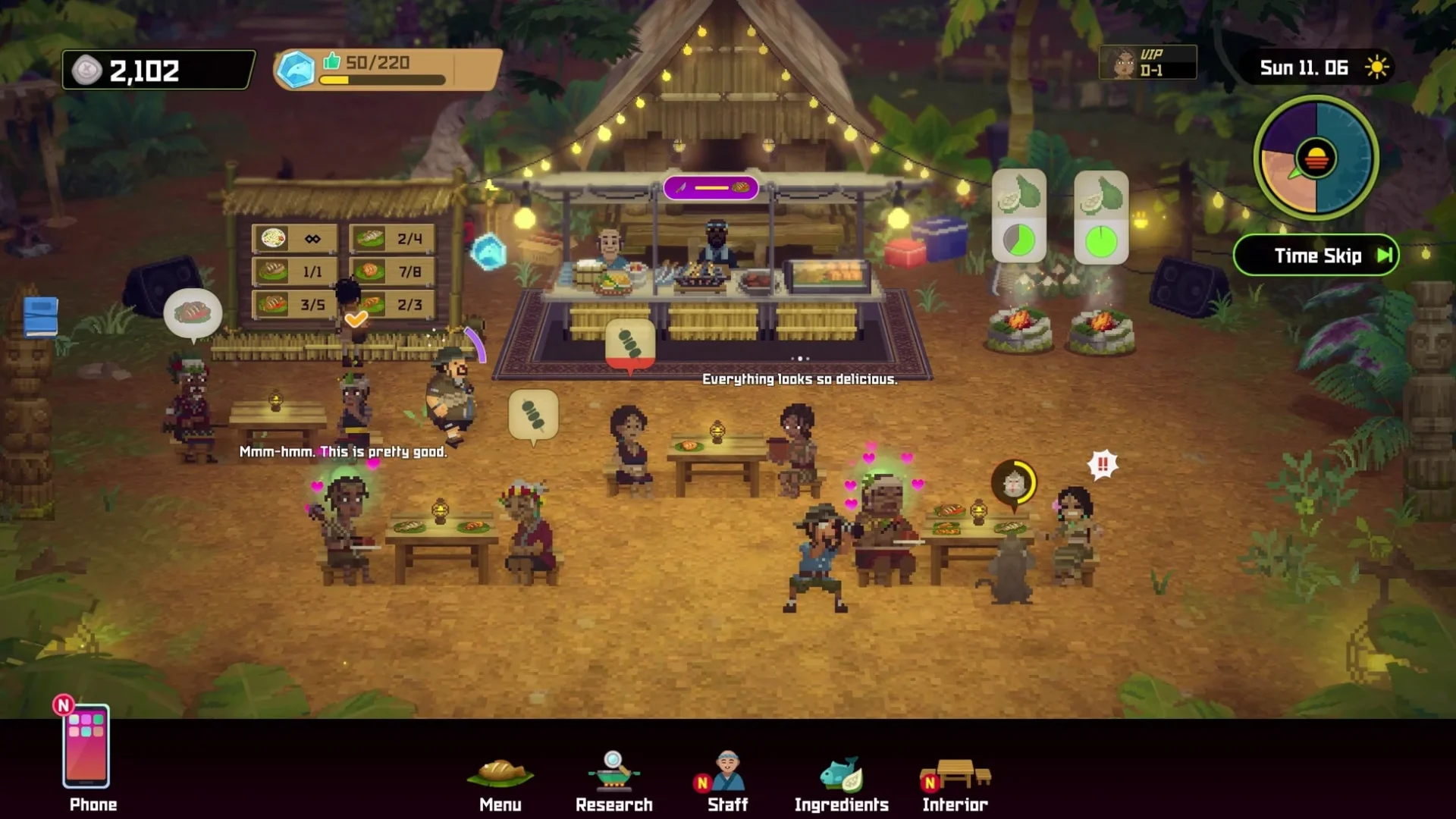 新レストラン「バンチョグリル」で料理を提供するデイヴ