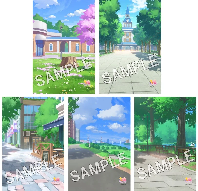 ウマ娘ゲーム内背景イラスト5種