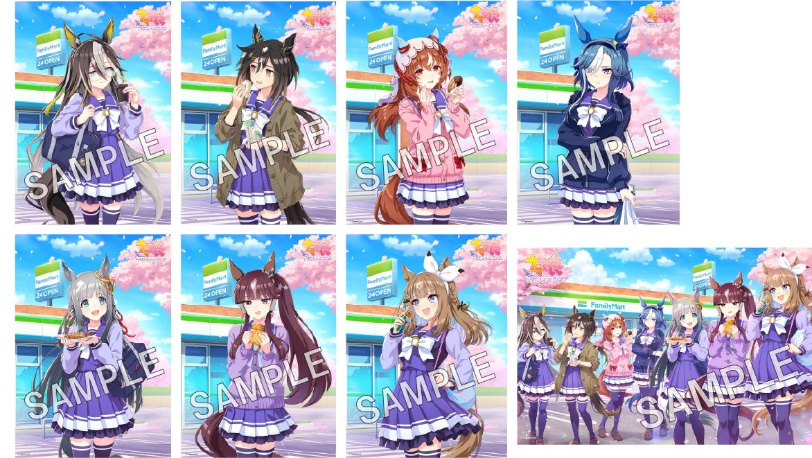 ウマ娘5周年キャンペーン描き下ろしブロマイド8種