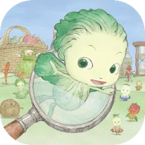 「やさいのようせいのさがしもの」アプリのアイコン画像