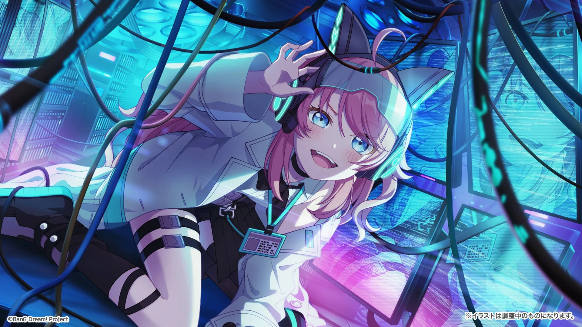 チュチュドリフェス限定メンバー特訓後イラスト