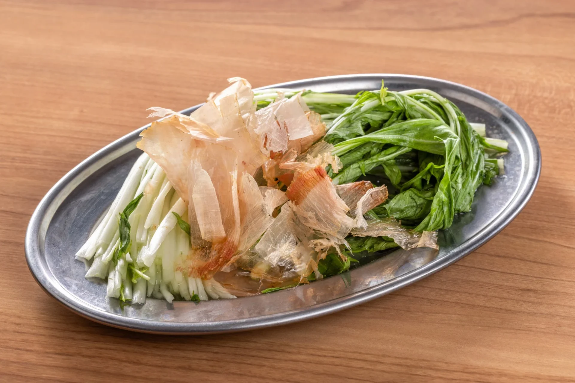 シャキシャキ食感の水菜とツーンと香るわさび漬け