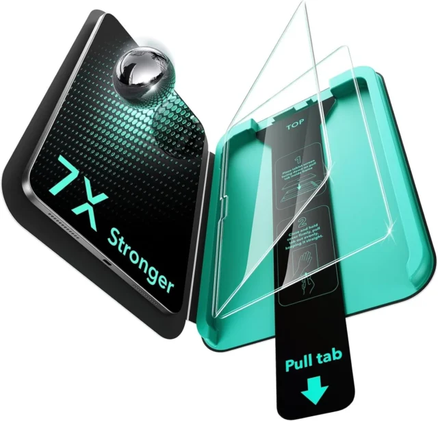 7倍の強度をアピールするESR Armoriteフィルム