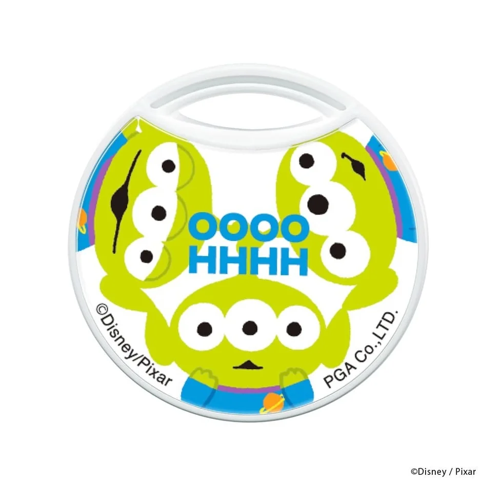 エイリアン(リトル・グリーン・メン)デザインの紛失防止タグ