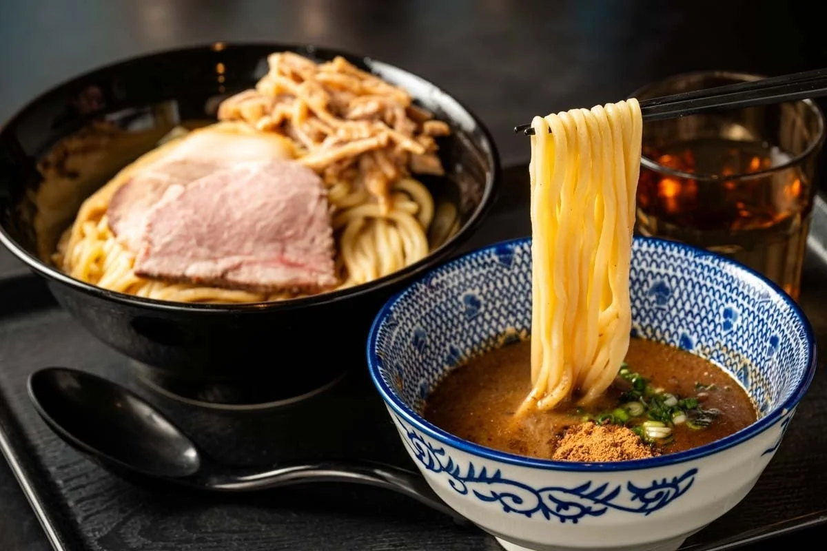 麺屋 中川會 錦糸町店の限定麺「豚ガツ濃厚魚介つけめん」