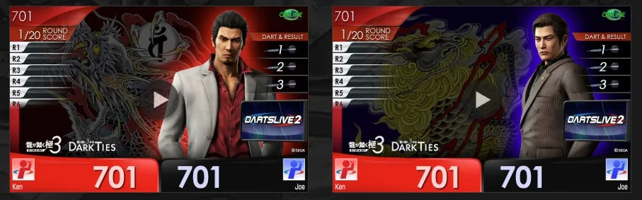 龍が如くコラボムービーテーマの桐生一馬と峯義孝バージョン