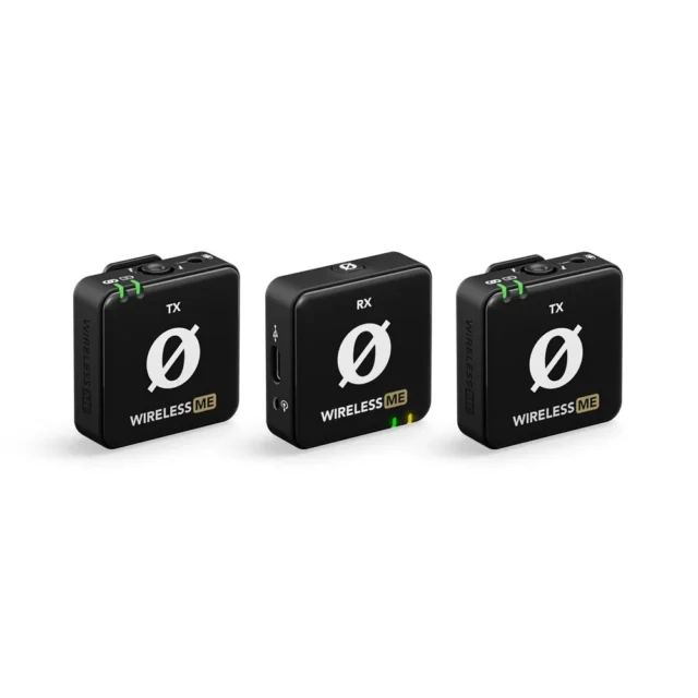 RODEワイヤレスミーの黒い本体が複数写っている画像