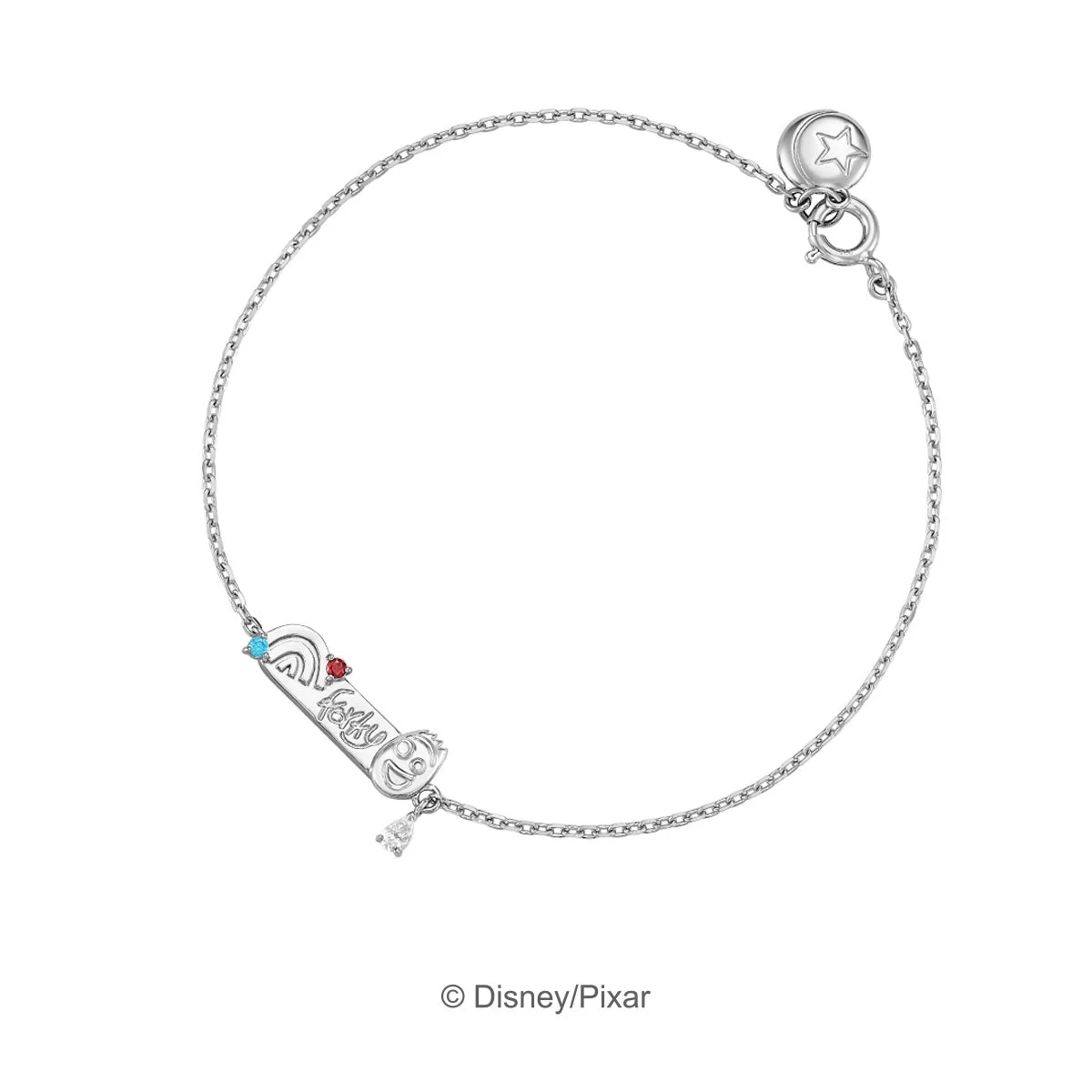 フォーキーモチーフのシルバーブレスレット