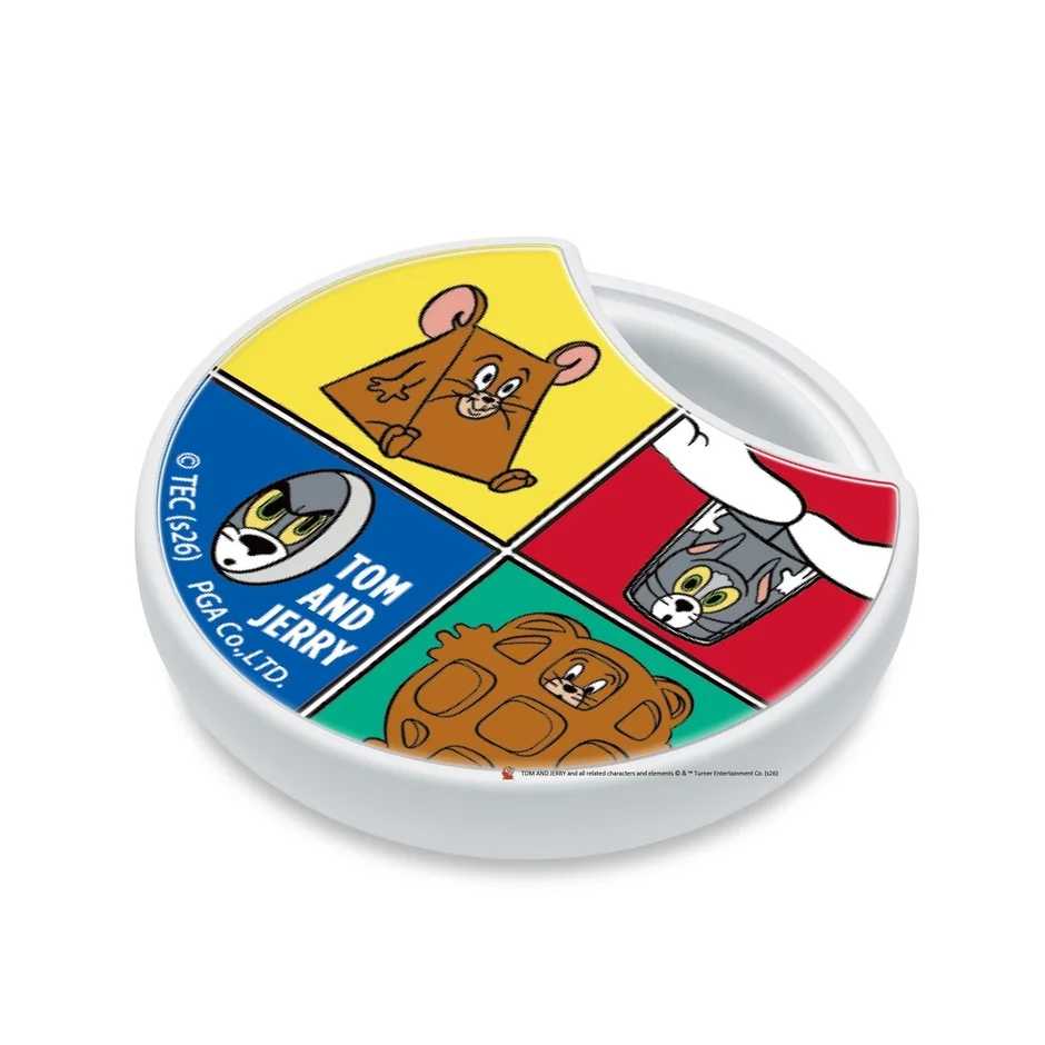 トムとジェリー(カラフル)紛失防止タグの本体