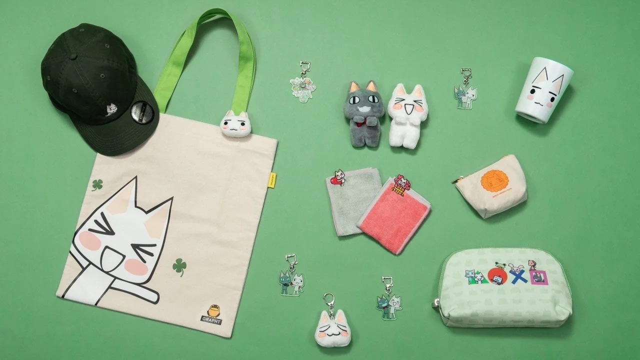 どこでもいっしょの新作トートバッグやキーホルダーなどのアイテム集合