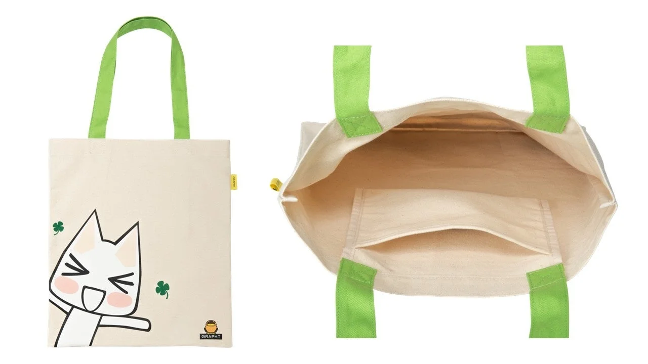 どこでもいっしょのデイリートートバッグの外観と内部収納