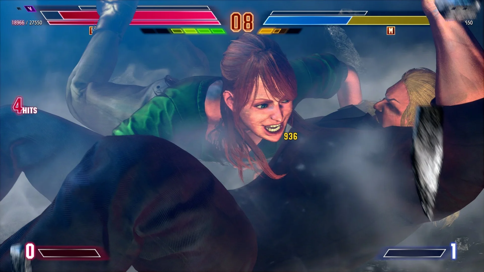 ストリートファイター6 アレックスのバトル中の様子