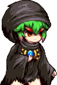 主人公マグスのドット絵立ち絵