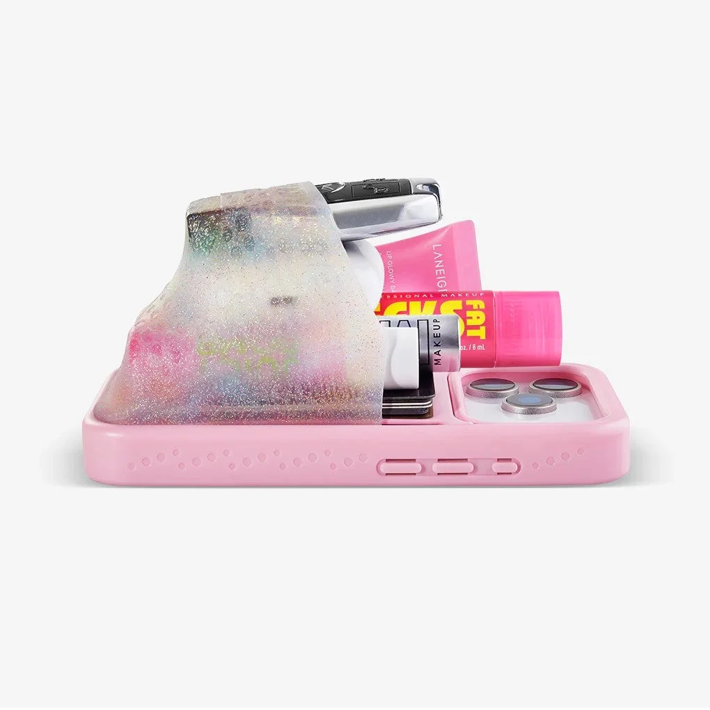 Ninja Labs新色Princess Sparklesにコスメを収納したiPhoneケース