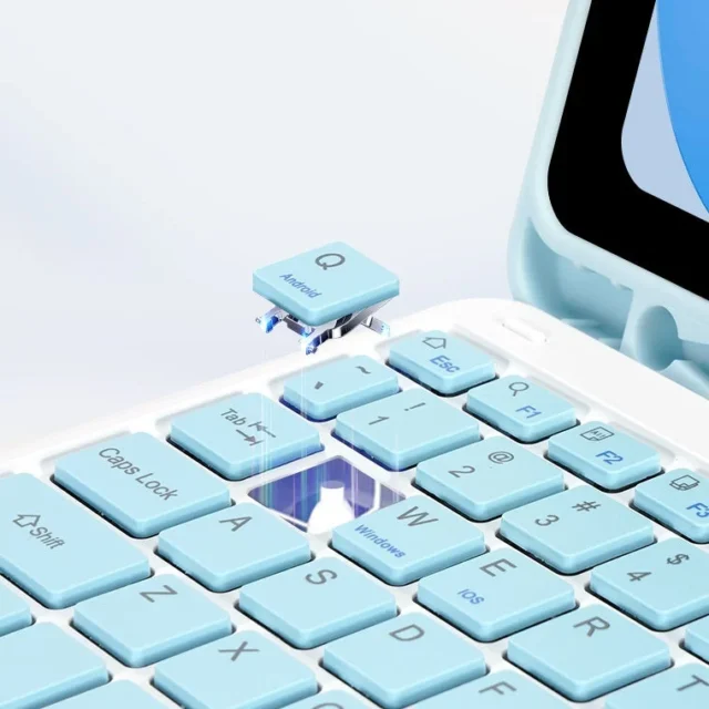 LivelyLifeキーボードケースのキーユニット分解図