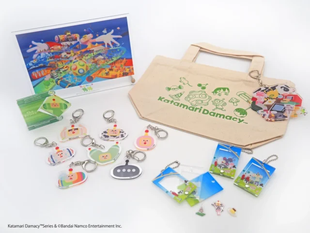 アルマビアンカから予約受付中の塊魂グッズ10種の集合写真。