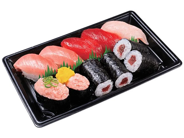 かっぱ寿司 Uber Eats まぐろ尽くし6種セット1人前